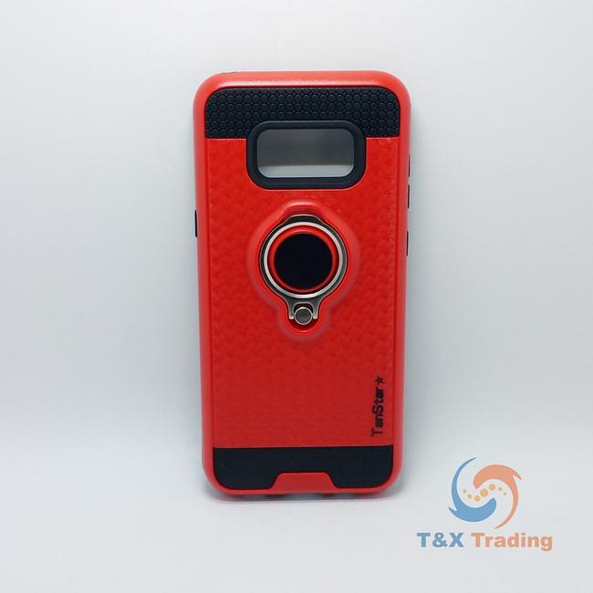 Samsung Galaxy S8 Plus - TanStar Magnet Enabled Case with Ring Kickstand