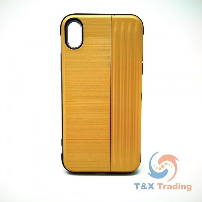 Apple iPhone XS Max - Long Kickstand Credit Card Holder Case