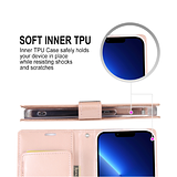 Apple iPhone 14 Pro / 15 Pro - Goospery Rich Case with Extra Pocket