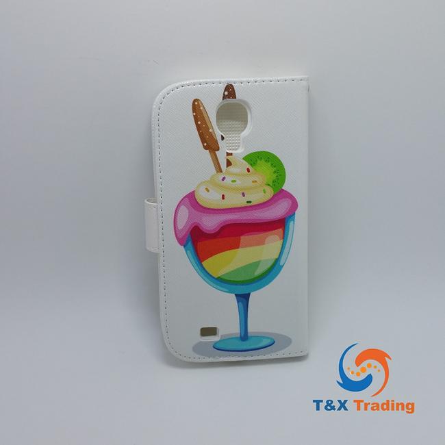 Samsung Galaxy S4 - Book Style Wallet Case with Design