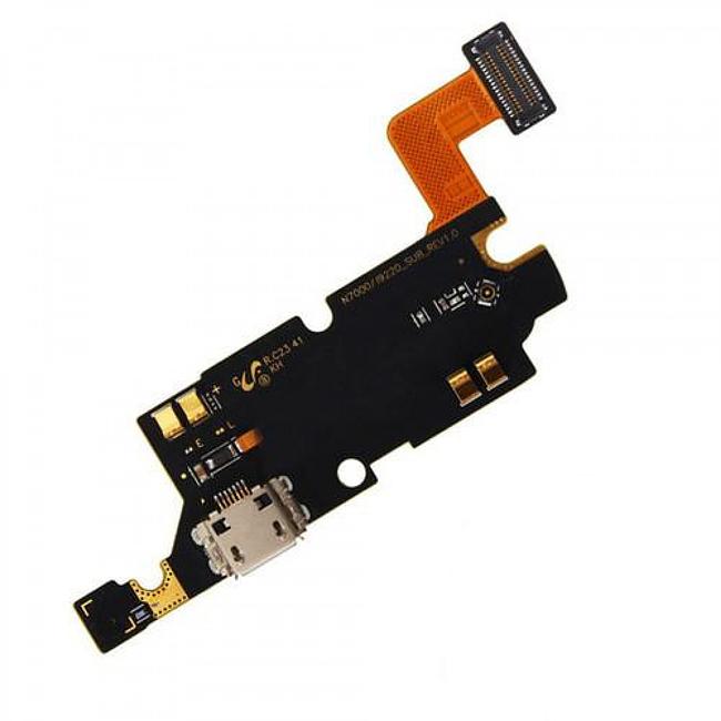 Charging port flex for Samsung Galaxy Note i9220 N7000