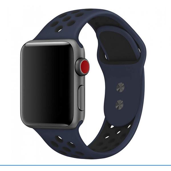 Apple iWatch 42mm / 44mm / 45mm / 49mm / 46mm ( Series 10 ) - Smart Watch Breathable Silicone Sport Band Strap  (Mix Colors)