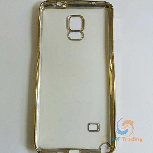 Samsung Galaxy Note 4 - Chrome Edge Silicone Case