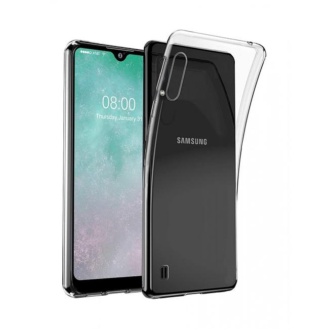 Samsung Galaxy A01 - Silicone Phone Case With Dust Plug