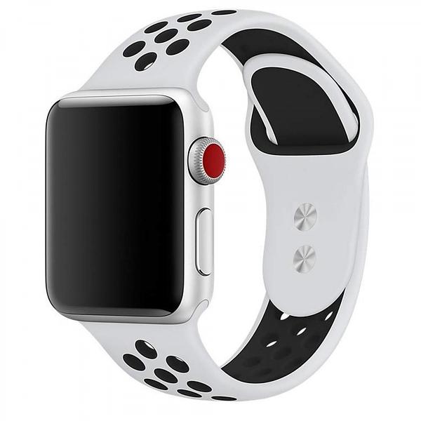 Apple iWatch 42mm / 44mm / 45mm / 49mm / 46mm ( Series 10 ) - Smart Watch Breathable Silicone Sport Band Strap  (Mix Colors)