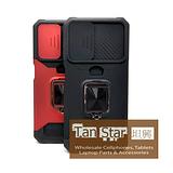 Samsung Galaxy A14 5G - Secure Card Holder Magnet Enabled Case with Ring Kickstand