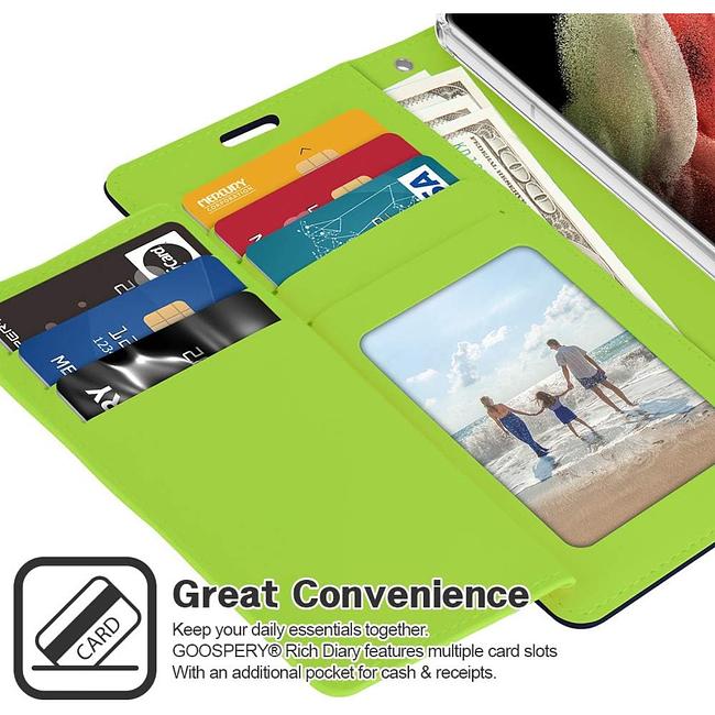 Samsung Galaxy S21 Plus -  Goospery Rich Case with Extra Pocket