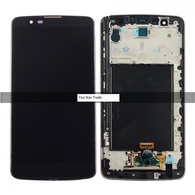 LCD digitizer with frame BLACK LG G Stylo 2 plus LG-K557 Bronze