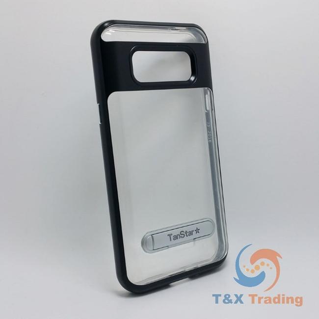 Samsung Galaxy J3 - TanStar Aluminum Bumper Frame Case with Kickstand