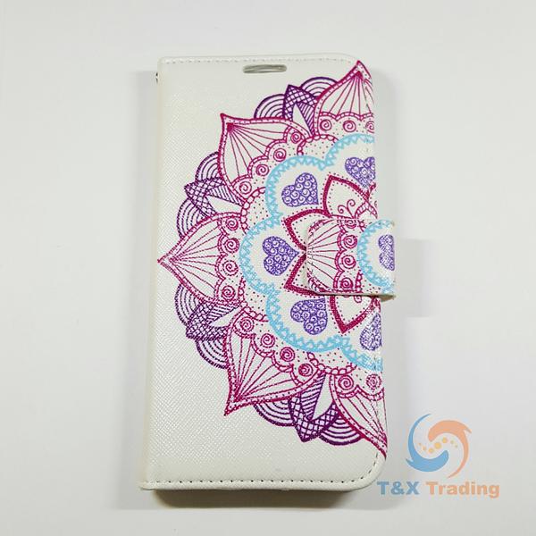 Samsung Galaxy S6 Edge - Book Style Wallet Case with Design