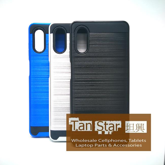 Samsung Galaxy A02 / M02 - Slim Sleek Brush Metal Case