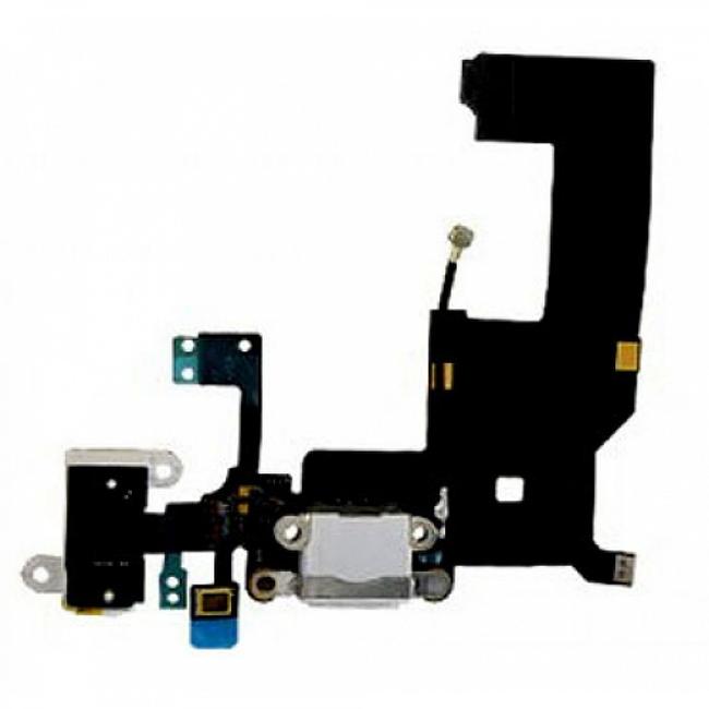 charging port audio jack flex for iphone 5