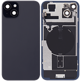 back cover glass with metal and flex for iPhone 15 Plus