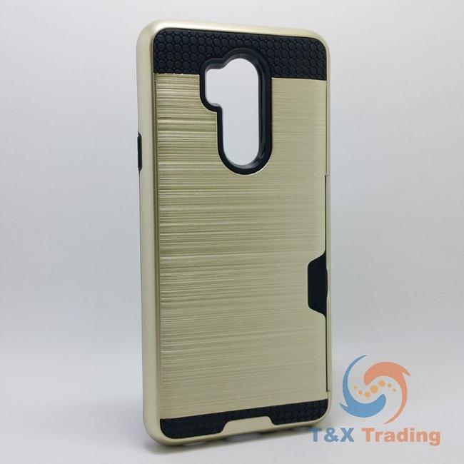 LG G7 - Slim Sleek Case with Credit Card Holder Case