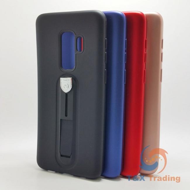 Samsung Galaxy S9 Plus - Smile Sports Car Driveway Phone Cover with Kickstand Case