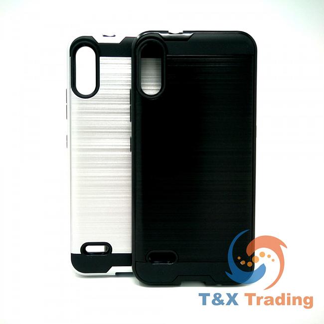 LG K22 / K32 - Slim Sleek Brush Metal Case