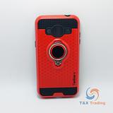 Samsung Galaxy J3 - TanStar Magnet Enabled Case with Ring Kickstand