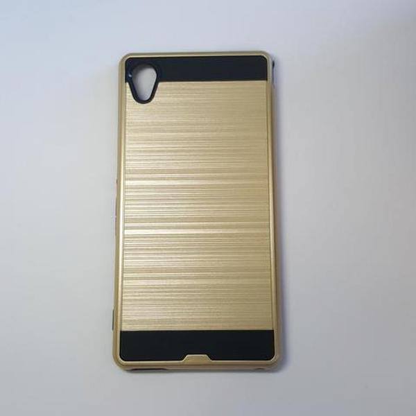 Sony Xperia M4 Aqua - Slim Sleek Brush Metal Case