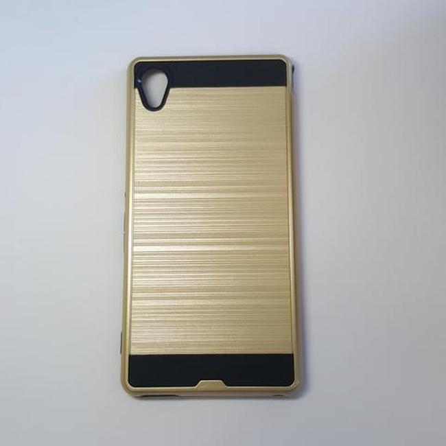 Sony Xperia M4 Aqua - Slim Sleek Brush Metal Case