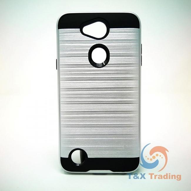LG X Power 2 / X Power 3 - Slim Sleek Brush Metal Case