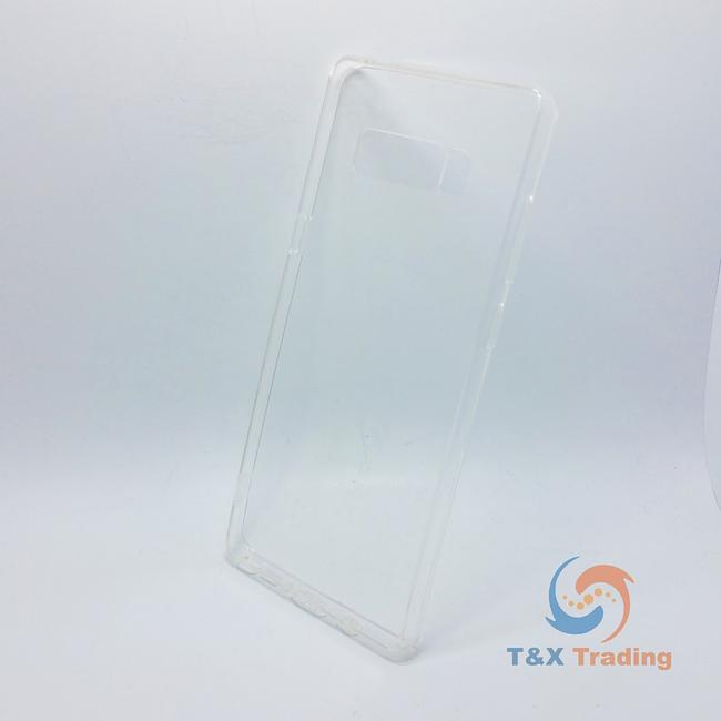 Samsung Galaxy Note 8 - Silicone Phone Case With Dust Plug