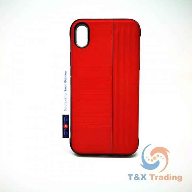 Apple iPhone XS Max - Long Kickstand Credit Card Holder Case