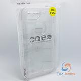 Apple iPhone 6 Plus / 6S Plus / 7 Plus / 8 Plus  - Transparent Fashion Defender Case with Belt Clip