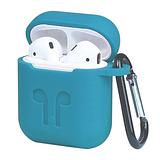 AirPods Case 360 Protective Silicone Accessories Kit Compatible with Apple AirPods 1st/2nd