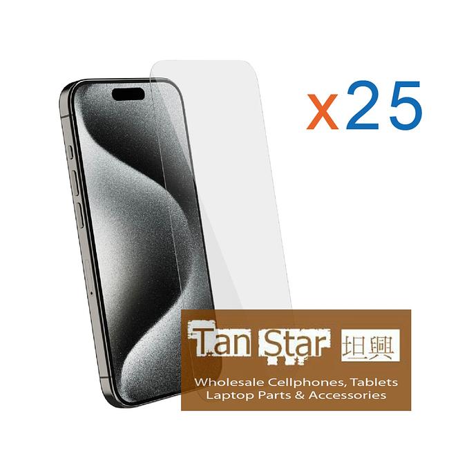 Apple iPhone 16 Pro  Max  Bulk (25Pcs) Tempered Glass Screen Protector