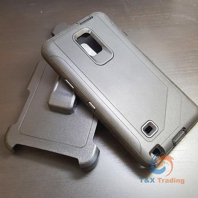 Samsung Galaxy Note 4 - Fashion Defender Case with Belt Clip