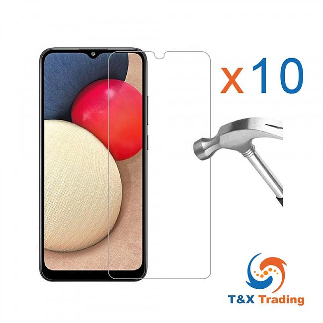Samsung Galaxy A02 / A12 / A02S / A03S / A03 Core / A70 BOX (10pcs) Tempered Glass Screen Protector