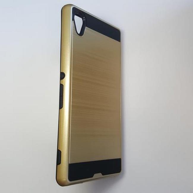 Sony Xperia M4 Aqua - Slim Sleek Brush Metal Case