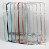 Apple iPhone 6 Plus / 6S Plus - TanStar Aluminum Bumper Frame Case with Kickstand