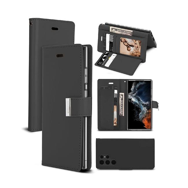 Samsung Galaxy S22 Ultra - Goospery Rich Case with Extra Pocket
