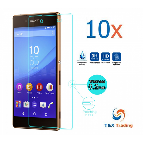 Sony Xperia Z5 BOX (10Pcs) Tempered Glass Screen Protector