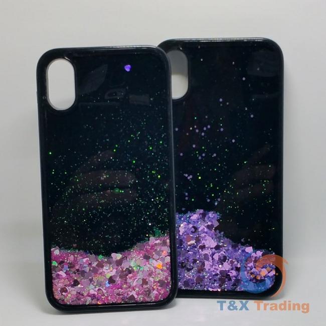 Apple iPhone X / XS- Black Water Liquid Case