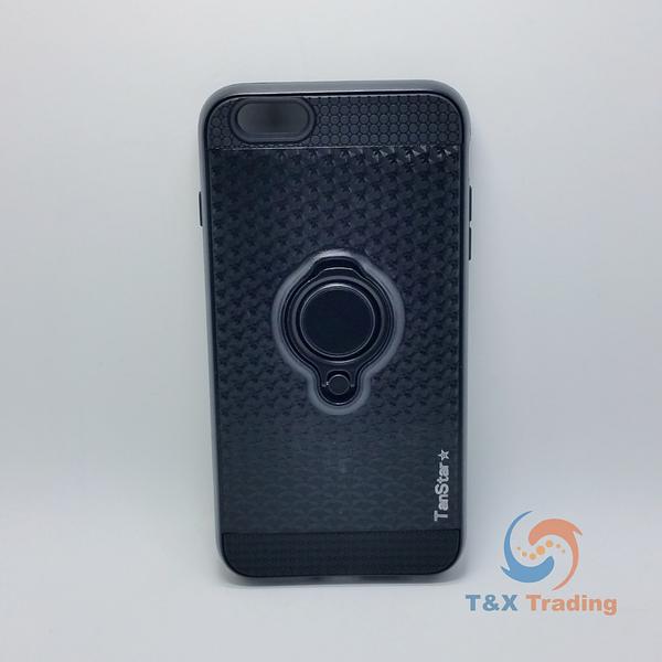 Apple iPhone 6 Plus / 6S Plus - TanStar Magnet Enabled Case with Ring Kickstand