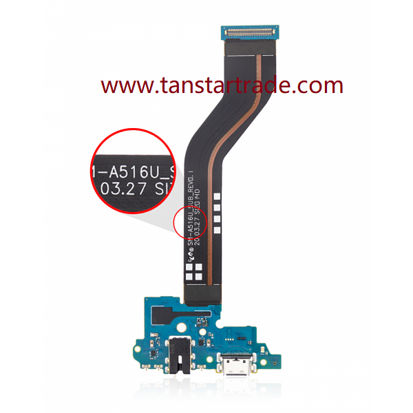 charging port assembly A516U (North American Vers.) for Samsung Galaxy A51 5G A516