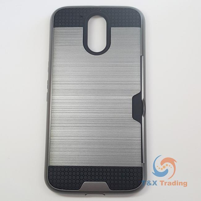 Motorola Moto G4 Plus - Slim Sleek Case with Credit Card Holder Case