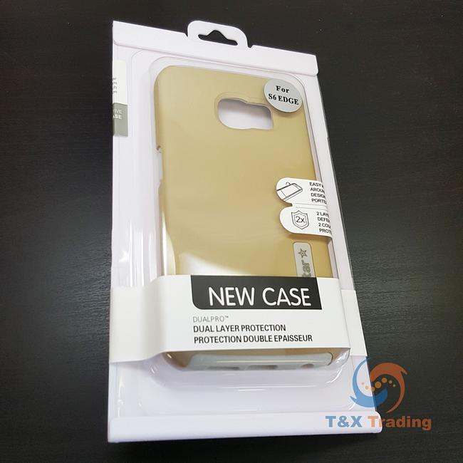 Samsung Galaxy S6 Edge - TanStar Slim Sleek Dual-Layered Case