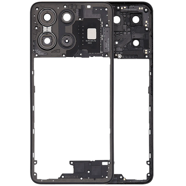 mid frame bezel for Motorola Moto G 5G 2025 XT2513