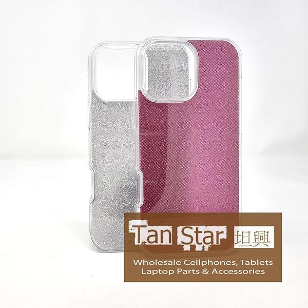 Apple iPhone 16 Pro Max - Twinkling Glass Crystal Phone Case