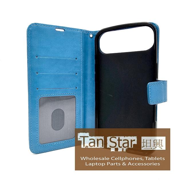 Apple iPhone 17 Air - Book Style Wallet Case with Strap