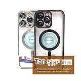 Apple iPhone 15 Pro Max - Chrome Edge Magnet RING Silicone Case