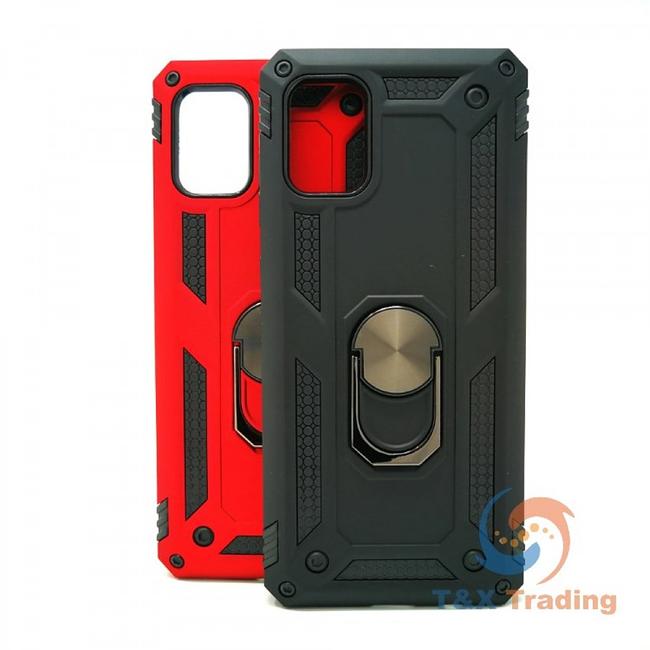 Samsung Galaxy A31 - Transformer Magnet Enabled Case with Ring Kickstand