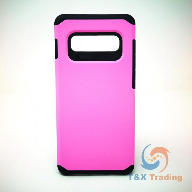 Samsung Galaxy S10E / S10 Lite - Silicone With Hard Back Cover Case