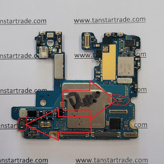 power volume flex, stylus flex connector FPC for Samsung note 10 Plus N9750 N975 N975F