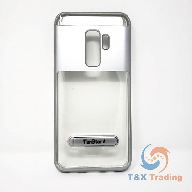 Samsung Galaxy S9 - TanStar Aluminum Bumper Frame Case with Kickstand