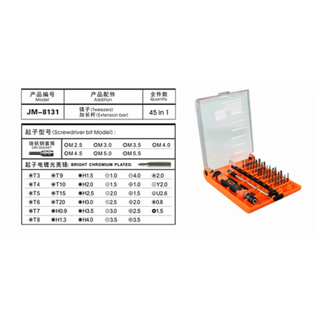 Jakemy - Precision Hardware Tools (JM-8128)