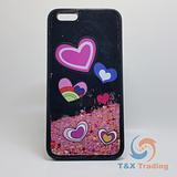 Apple iPhone 6 Plus / 6S Plus - Black Water Liquid Case with Design